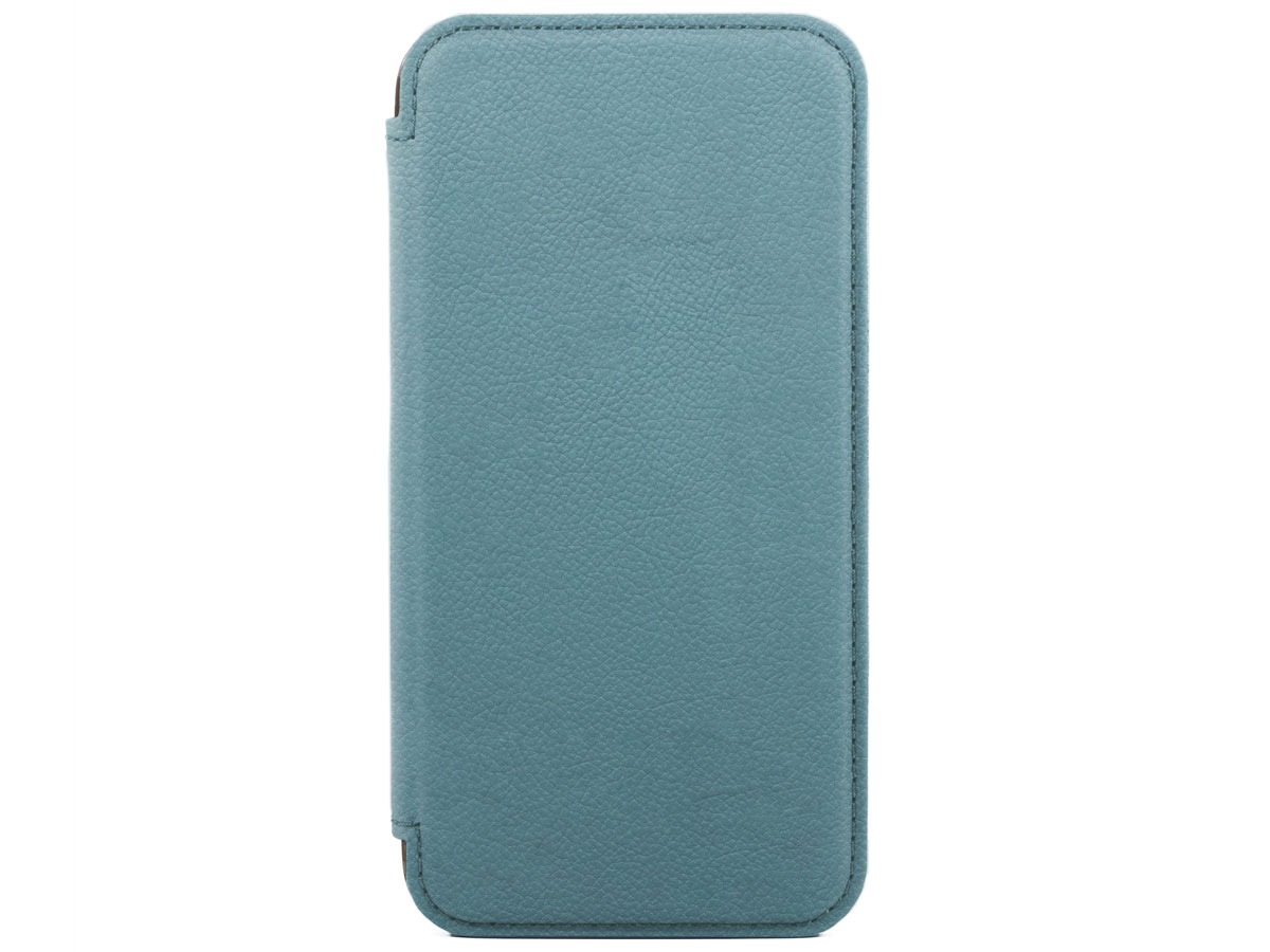 Greenwich Blake MagSafe Leather Folio Tahiti Blue - iPhone 15 Pro Max Hoesje