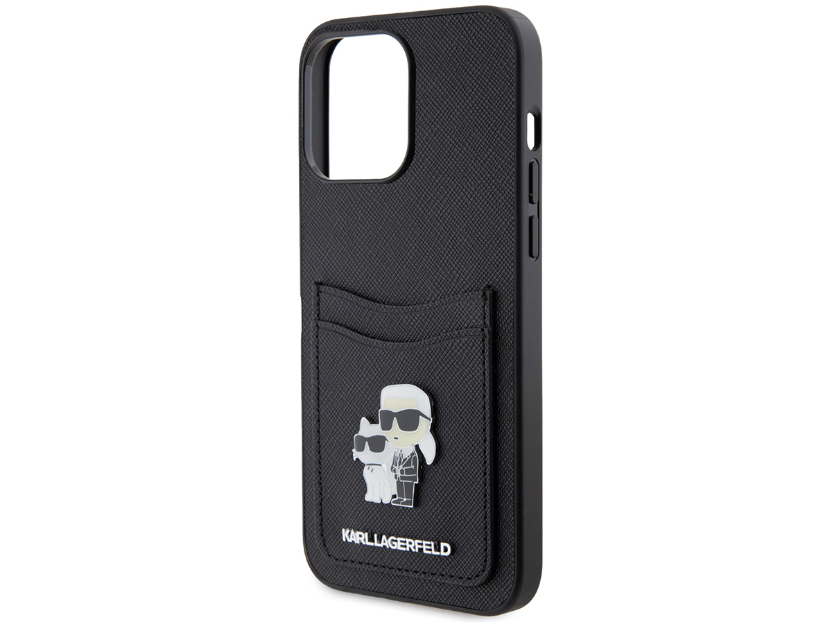 Karl Lagerfeld Ikonik Card Case - iPhone 15 Pro Max hoesje