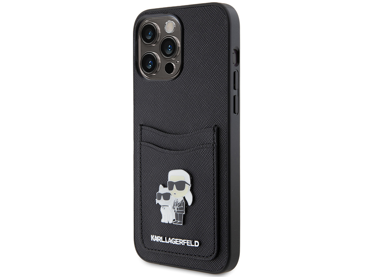 Karl Lagerfeld Ikonik Card Case - iPhone 15 Pro Max hoesje