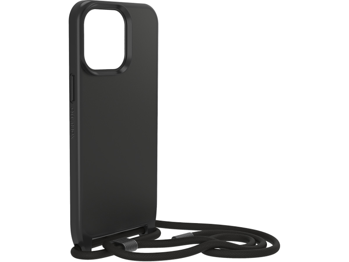 Otterbox React Necklace MagSafe Case Zwart - iPhone 15 Pro Max hoesje