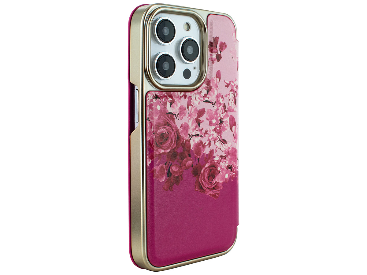 Ted Baker Alsta Mirror Folio Case - iPhone 15 Pro Max Hoesje