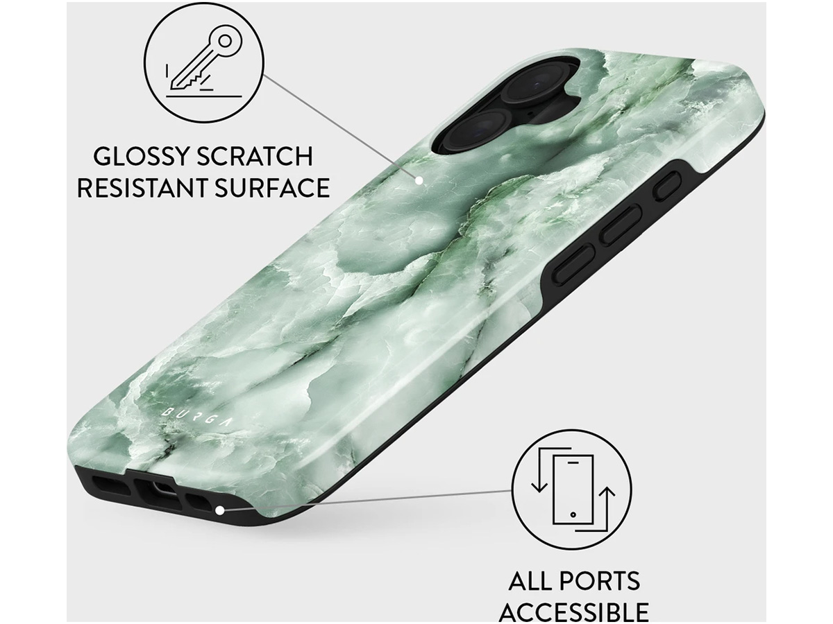 Burga Tough Case Pistachio Cheesecake - iPhone 16 Hoesje