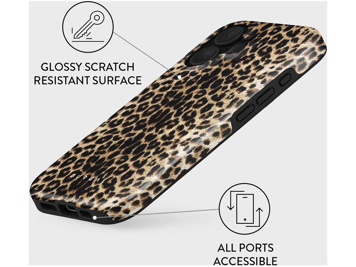 Burga Tough Case Player - Rugged Fashionable iPhone 16 Hoesje