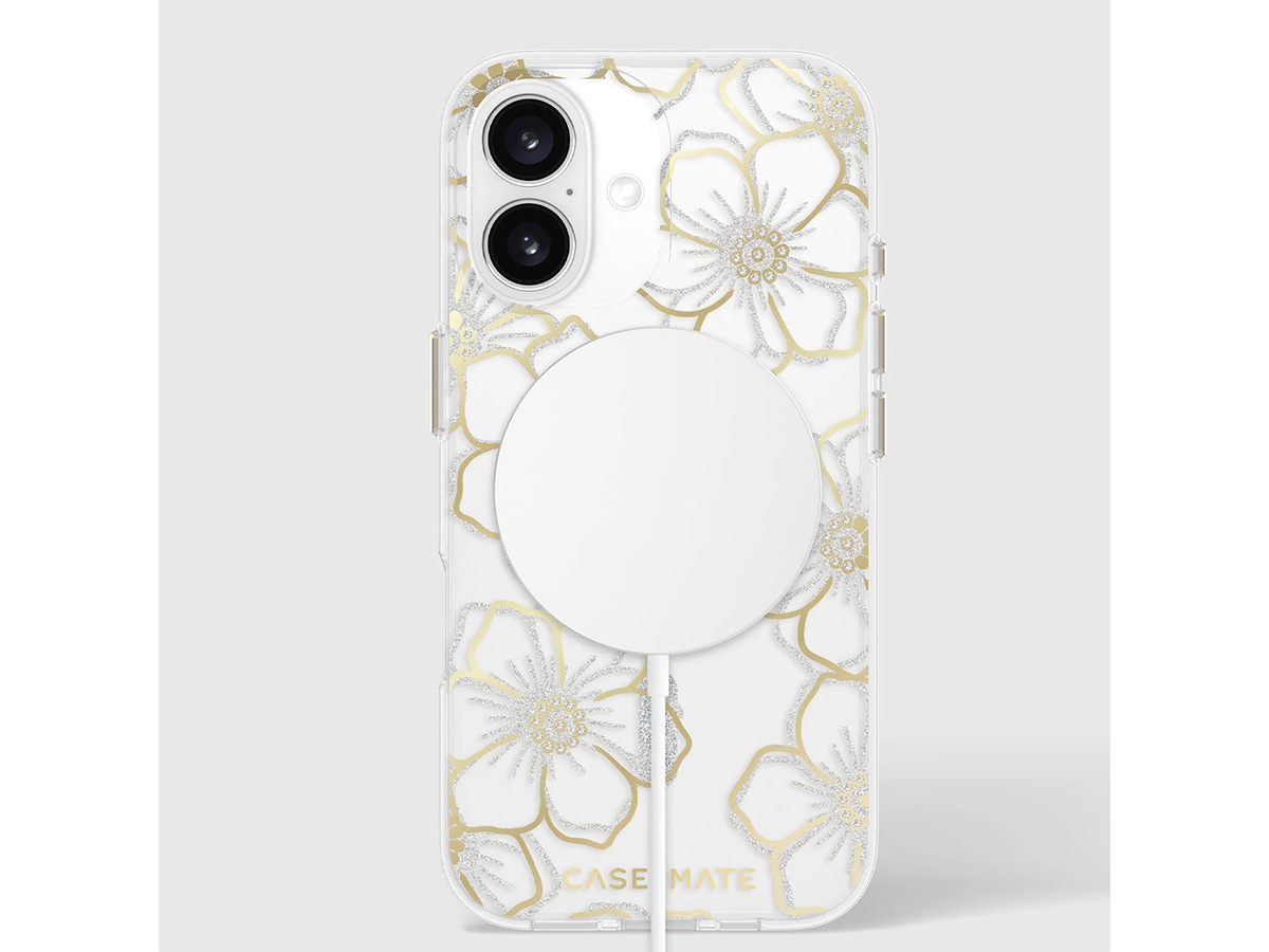 Case-Mate Floral Gems MagSafe Case - iPhone 16 hoesje