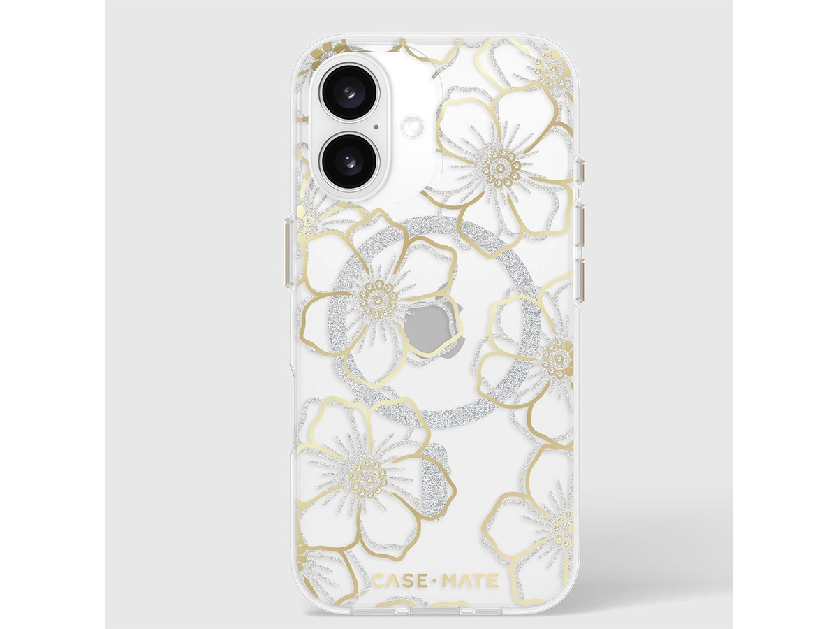 Case-Mate Floral Gems MagSafe Case - iPhone 16 hoesje
