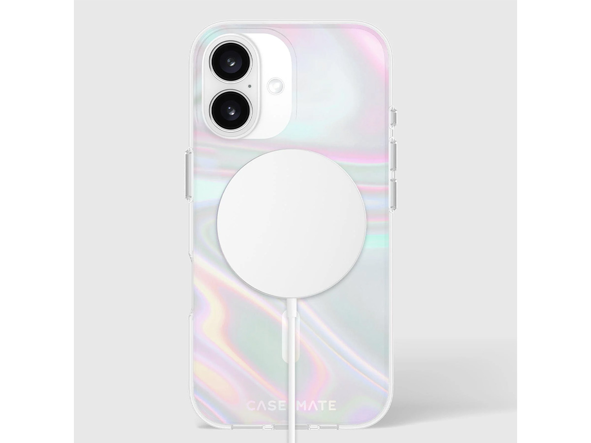 Case-Mate Soap Bubble MagSafe Case - iPhone 16 hoesje