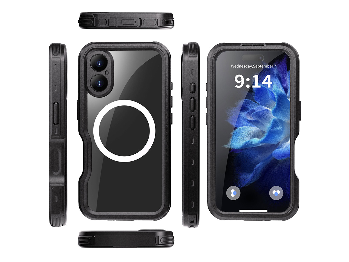 Turtle Shift IP68 Waterproof MagSafe Case - Waterdicht iPhone 16 hoesje