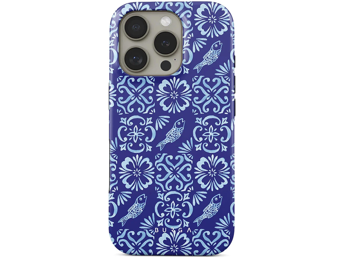 Burga Tough Case Lisboa - Rugged Fashionable iPhone 16 Pro Hoesje
