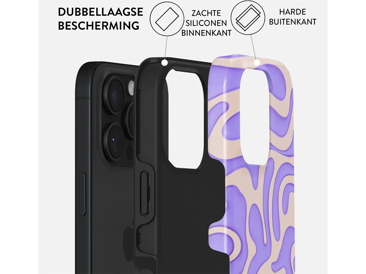 Burga Tough Case Y2Kool - Rugged Fashionable iPhone 16 Pro Hoesje