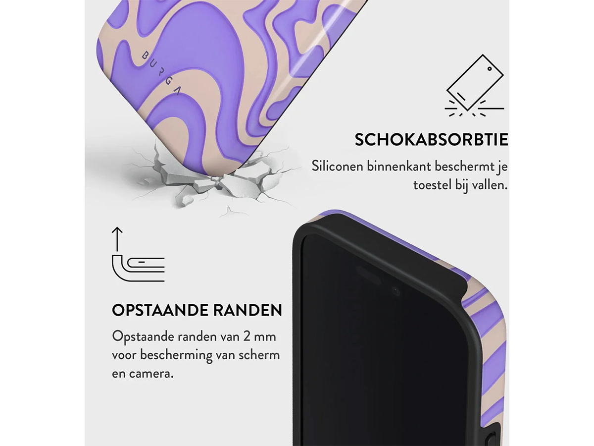 Burga Tough Case Y2Kool - Rugged Fashionable iPhone 16 Pro Hoesje