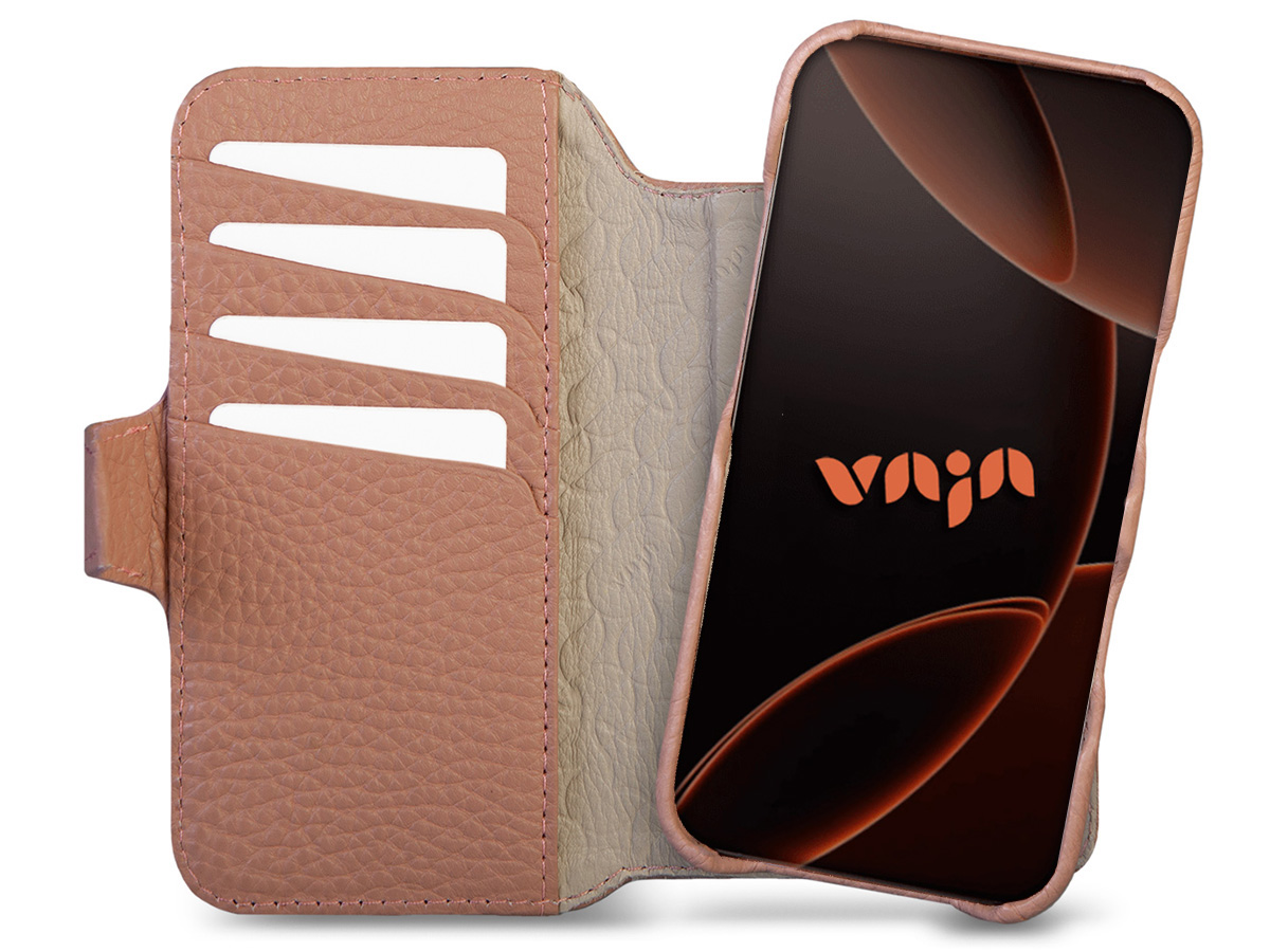 Vaja 2in1 Wallet Leather Case MagSafe Tuscany - iPhone 16 Pro Max Hoesje Leer