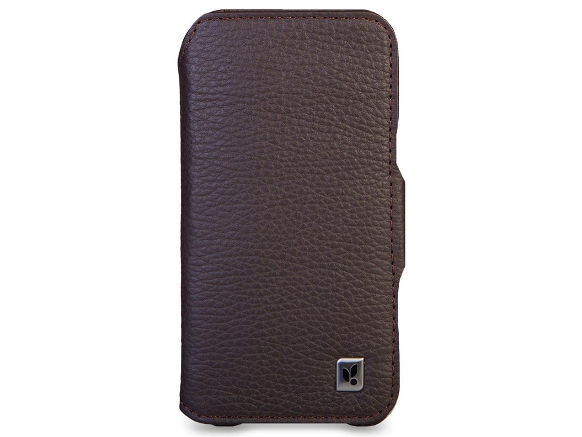 Vaja V-Mag Wallet Wrap Bruin - iPhone 16 Pro Max Omslag met Pashouder