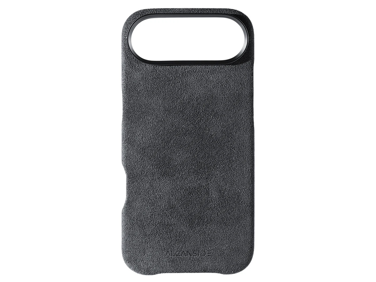 Alcanside Alcantara iPhone 17 Air hoesje MagSafe Case - Space Grey