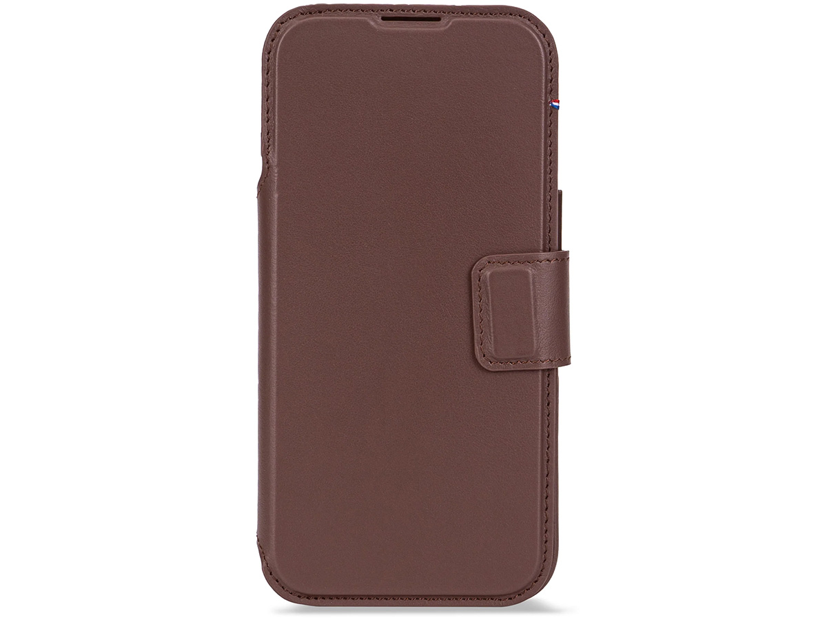 Decoded Leather Detachable Wallet Case Bruin - iPhone 17 Air hoesje