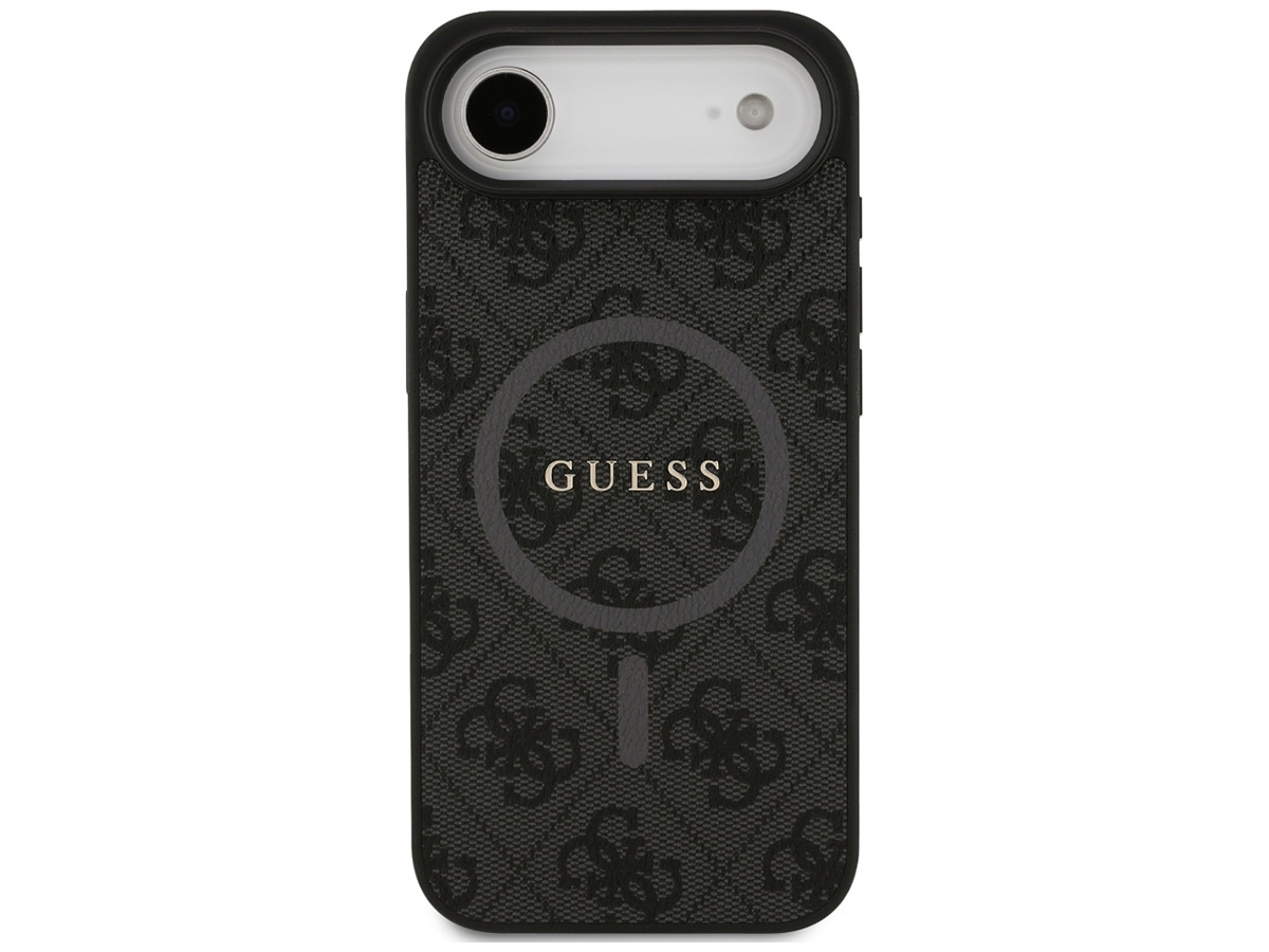 Guess Monogram iPhone 17 Air hoesje - MagSafe Case Grijs
