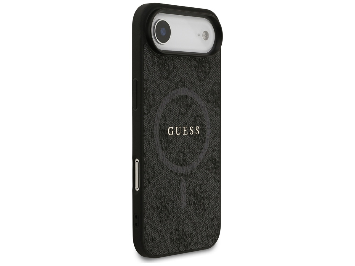 Guess Monogram iPhone 17 Air hoesje - MagSafe Case Grijs