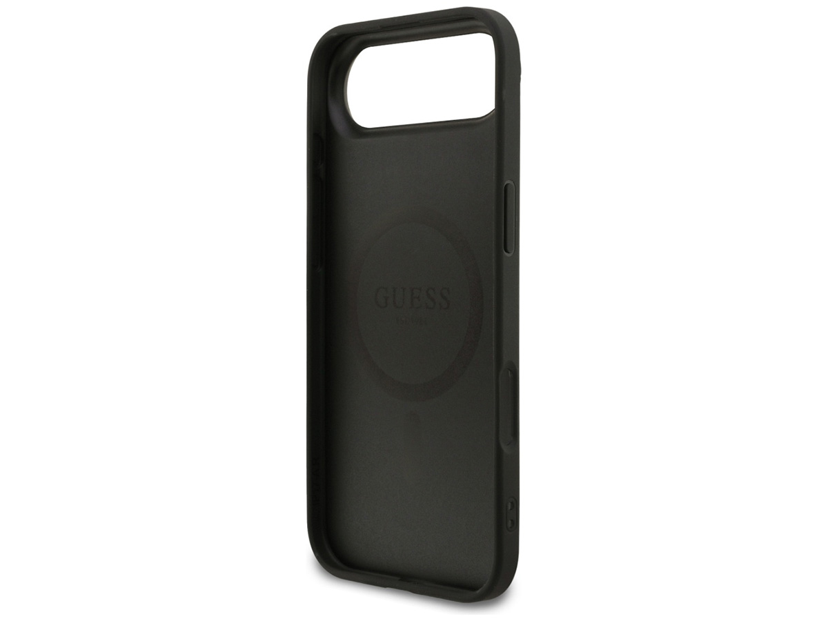 Guess Monogram iPhone 17 Air hoesje - MagSafe Case Grijs