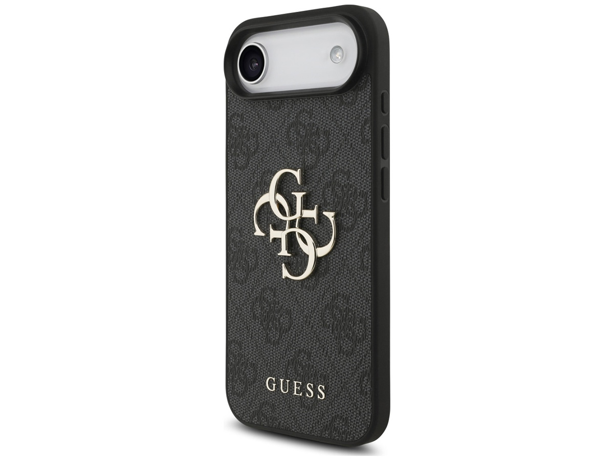 Guess Big 4G Monogram iPhone 17 Air hoesje MagSafe Case Grijs