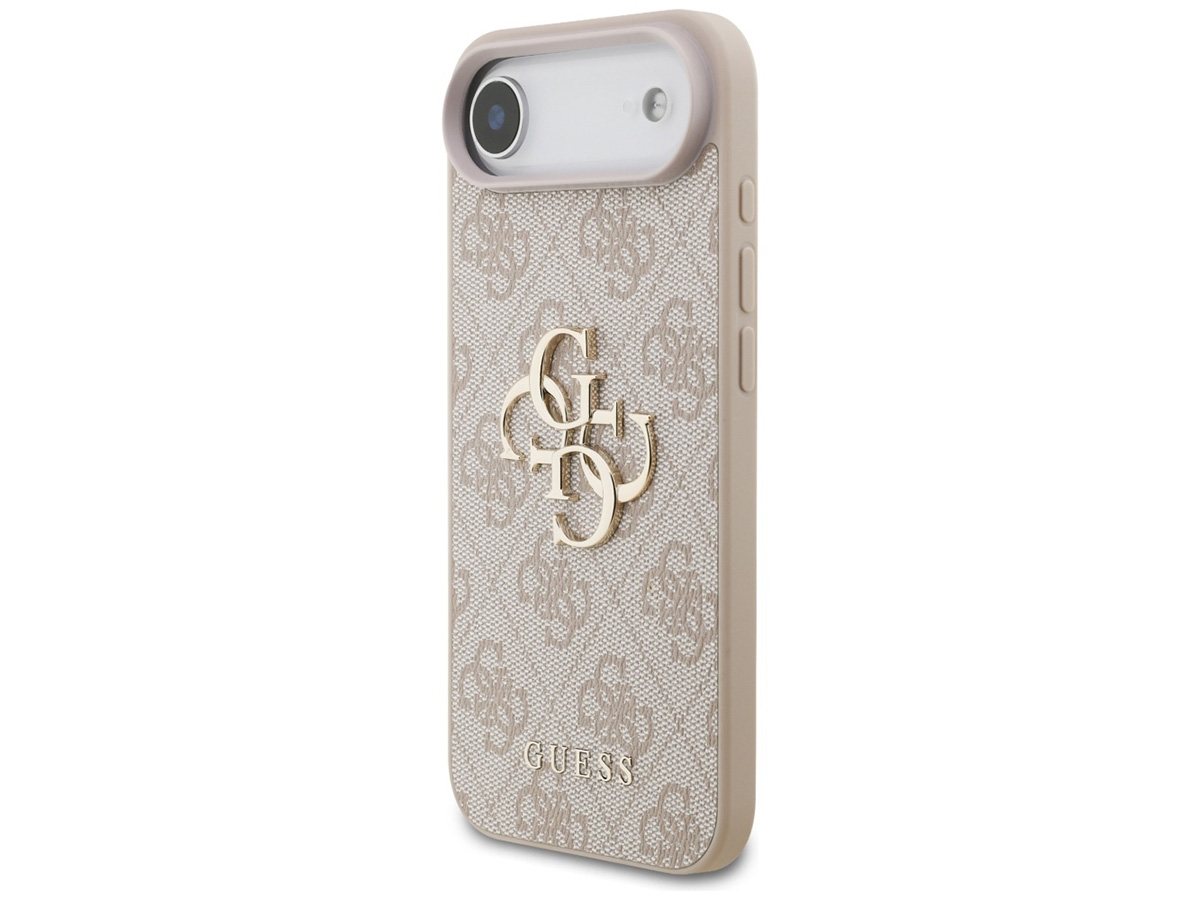 Guess Big 4G Monogram iPhone 17 Air hoesje MagSafe Case Roze