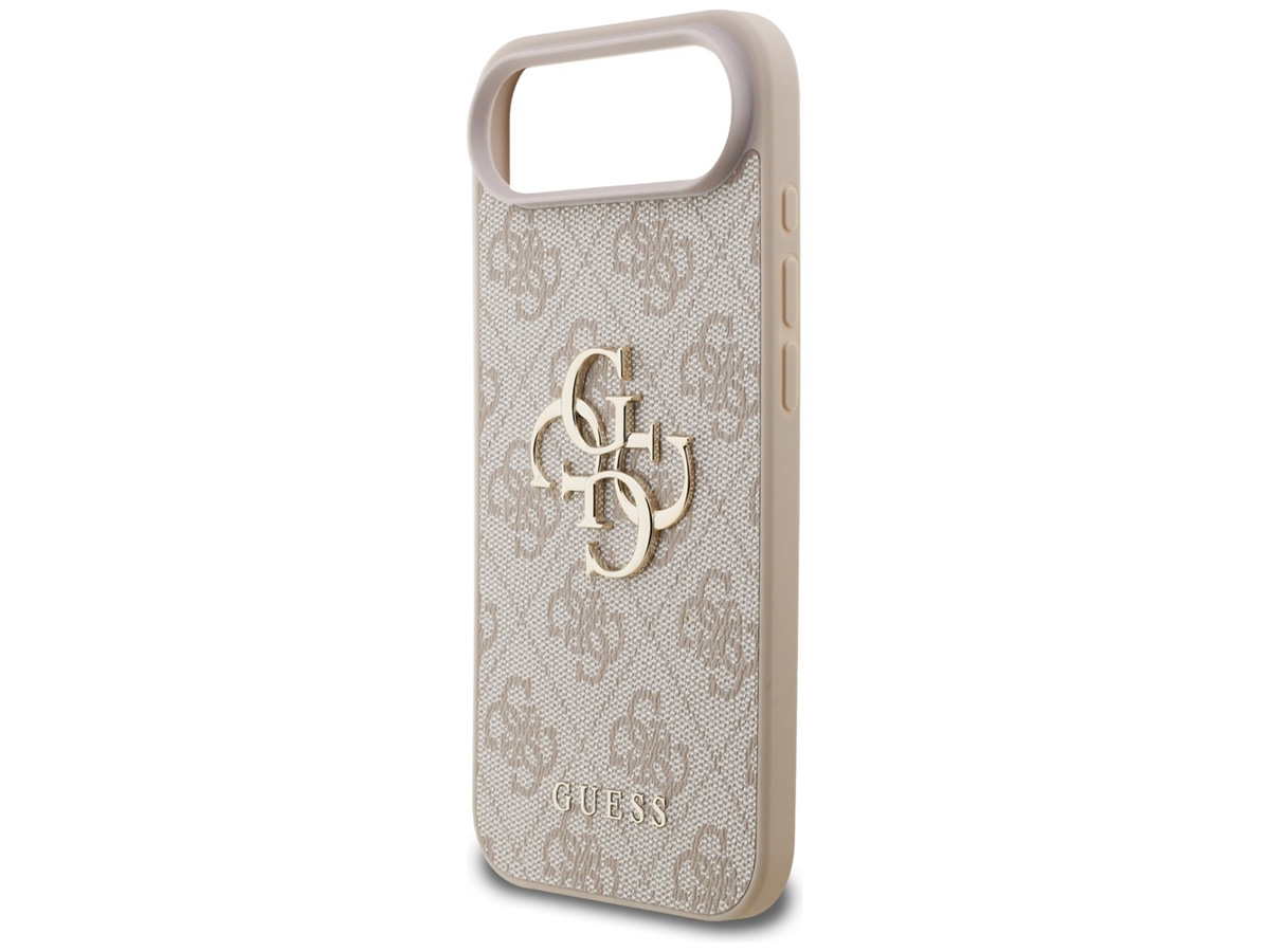 Guess Big 4G Monogram iPhone 17 Air hoesje MagSafe Case Roze