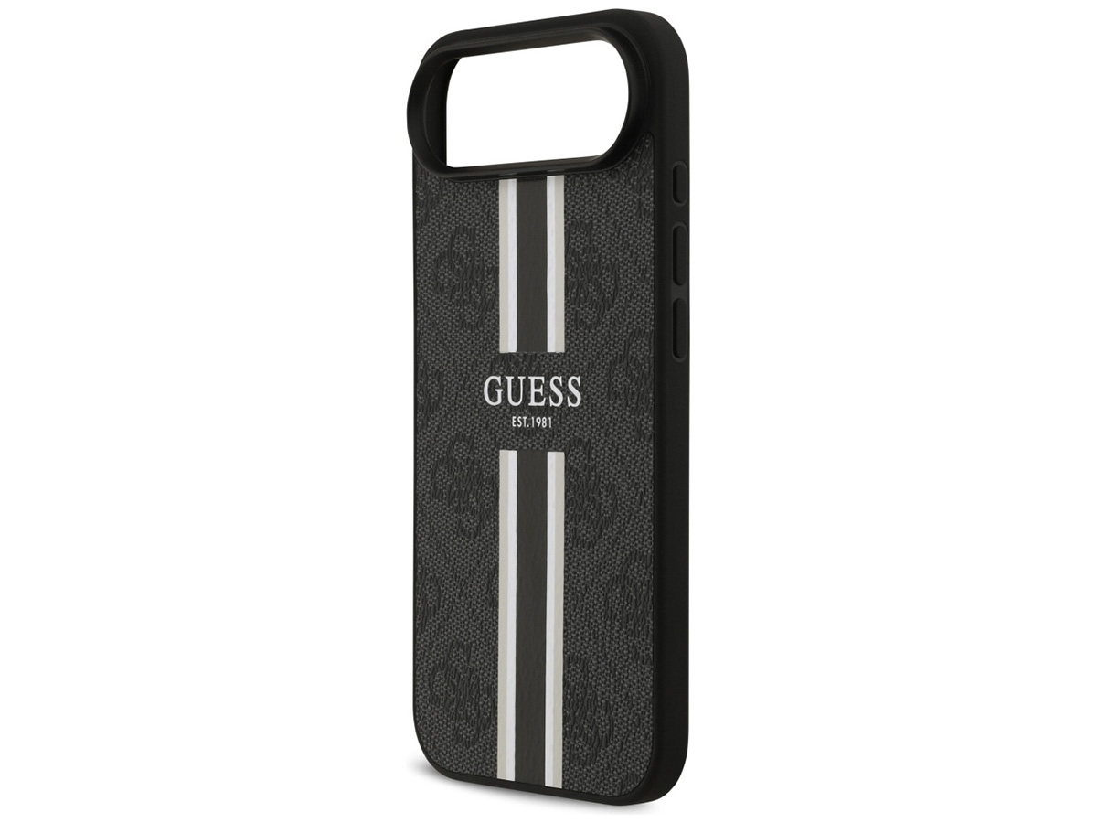 Guess Varsity Monogram MagSafe Case Grijs - iPhone 17 Air hoesje