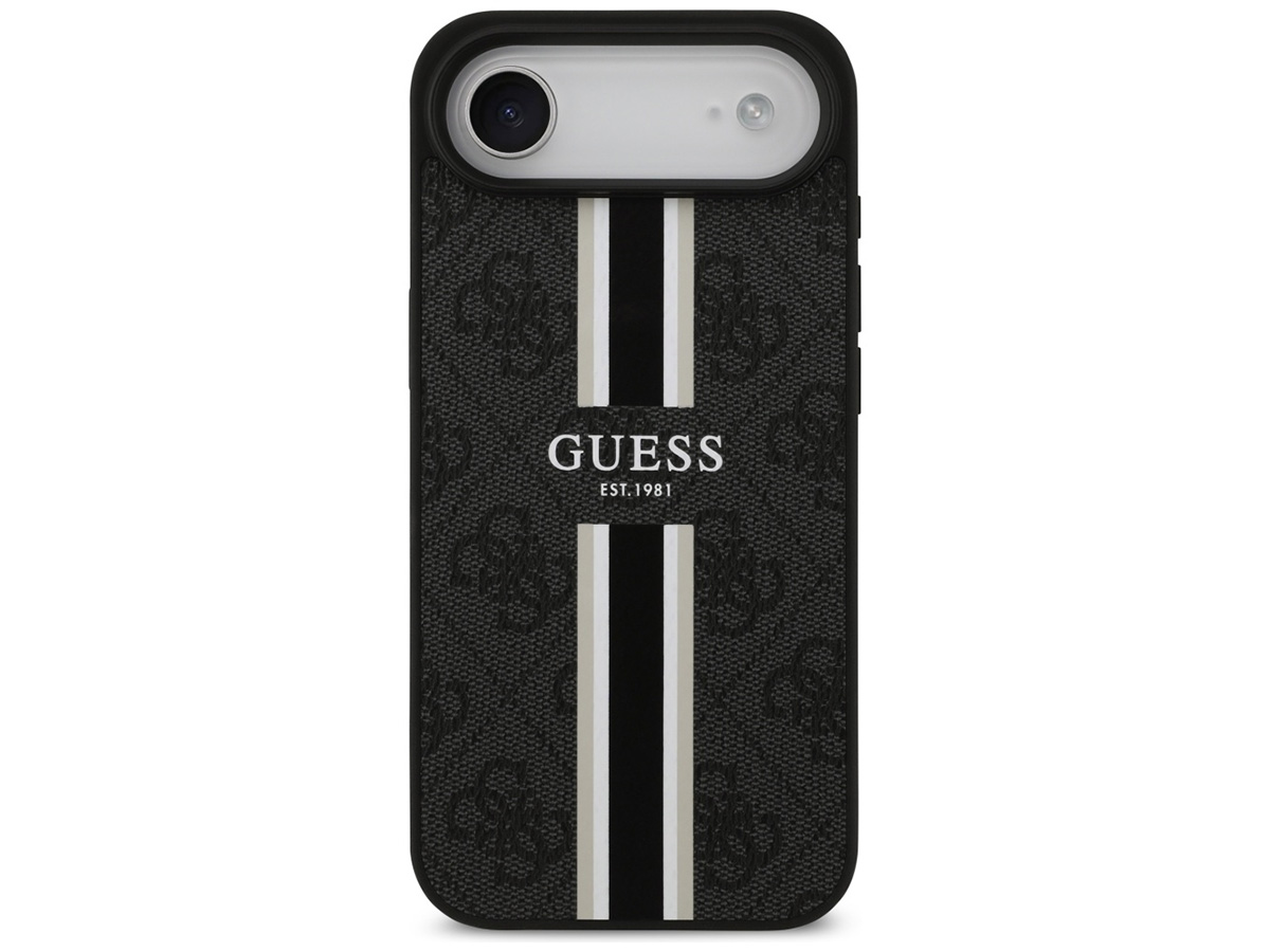 Guess Varsity Monogram MagSafe Case Grijs - iPhone 17 Air hoesje