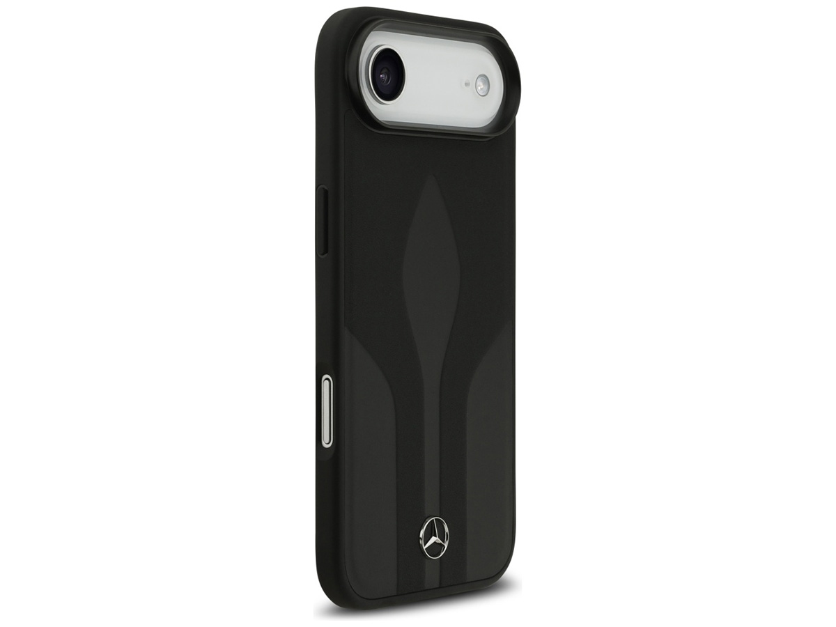 Mercedes-Benz iPhone 17 Air hoesje - The Move Leather Case met MagSafe