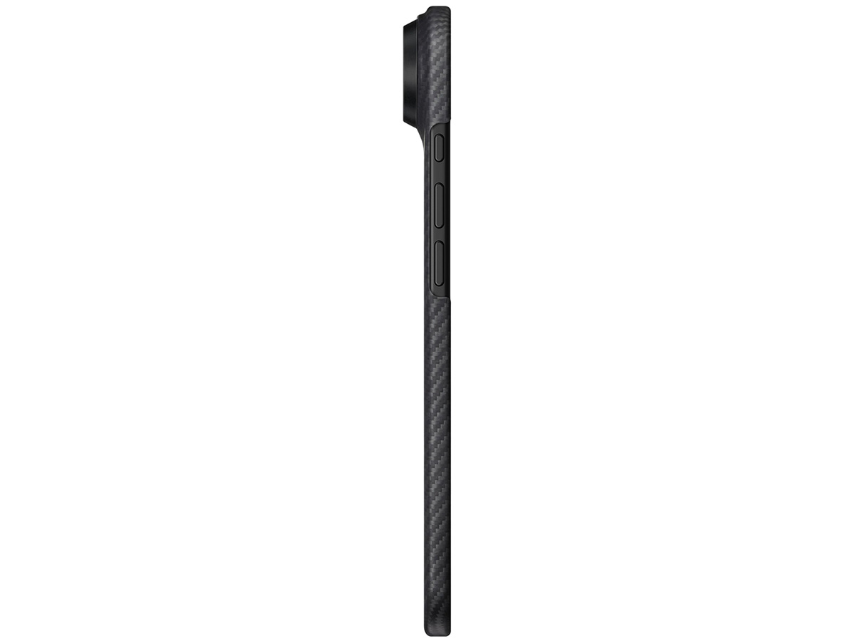 Pitaka Ultra Slim iPhone 17 Air hoesje - Carbon Fiber MagSafe Back Case 1mm Dun