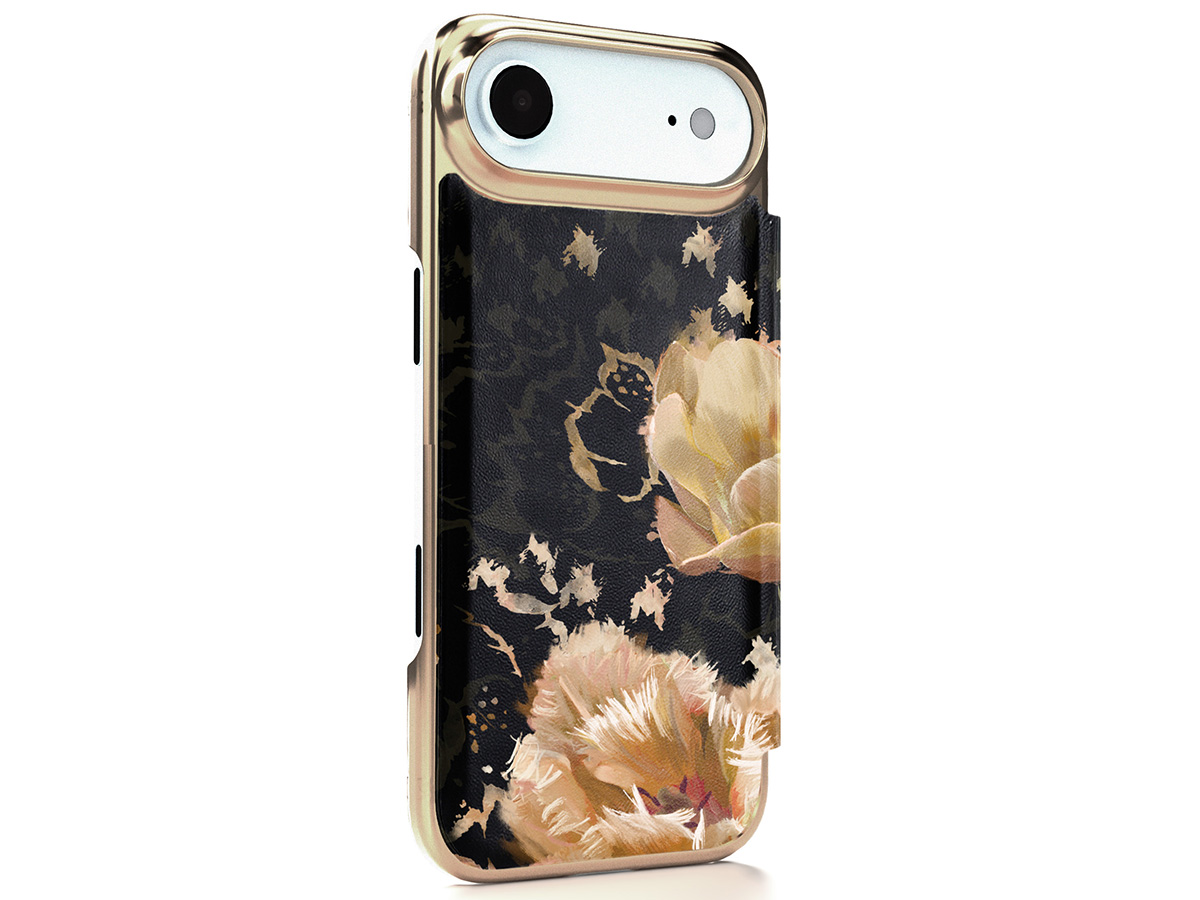 Ted Baker Tulip Orange Mirror Folio Case - iPhone 17 Air Hoesje
