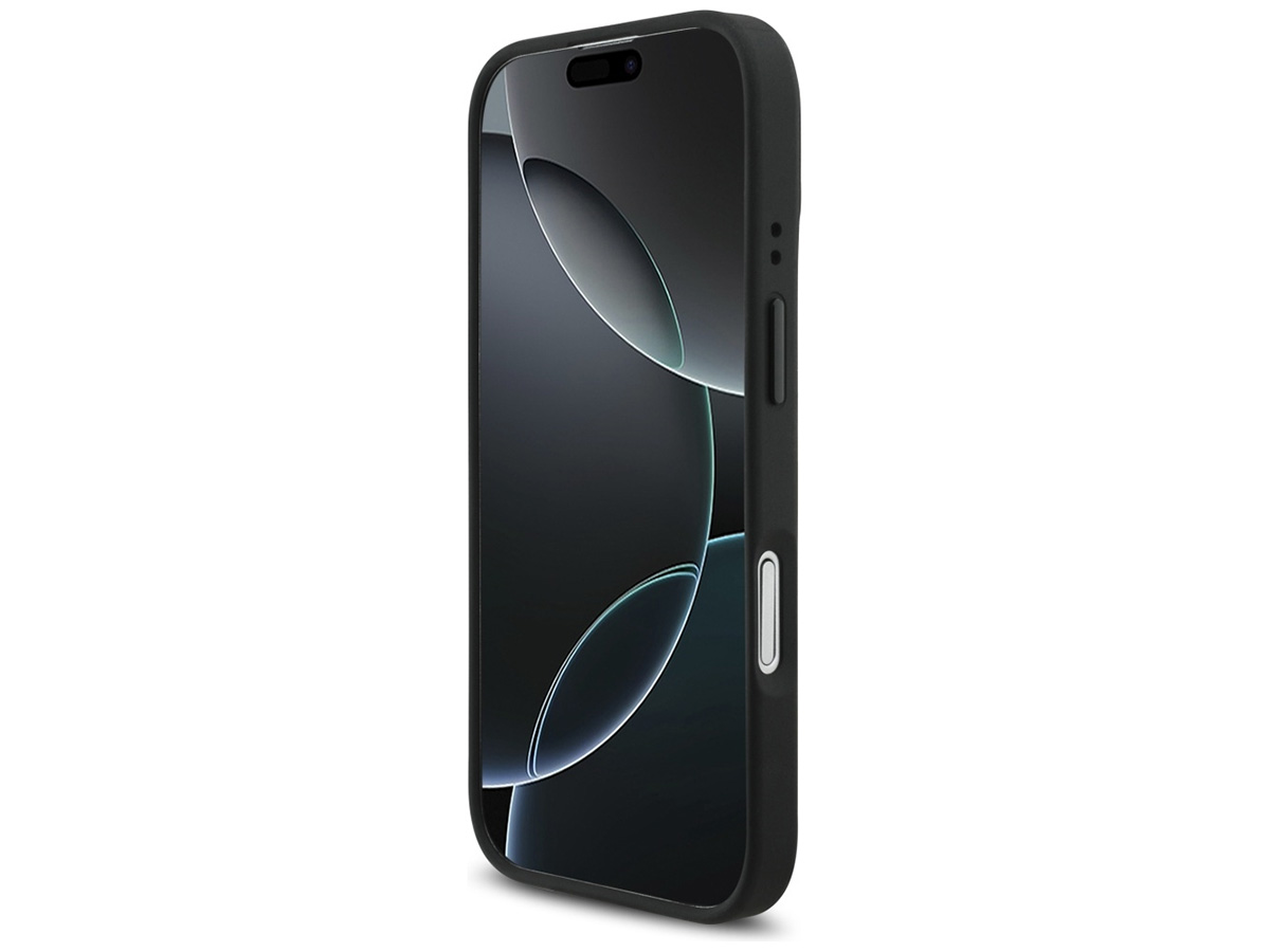 BMW M Tricolor iPhone 17 hoesje - Perforated Leather Case met MagSafe