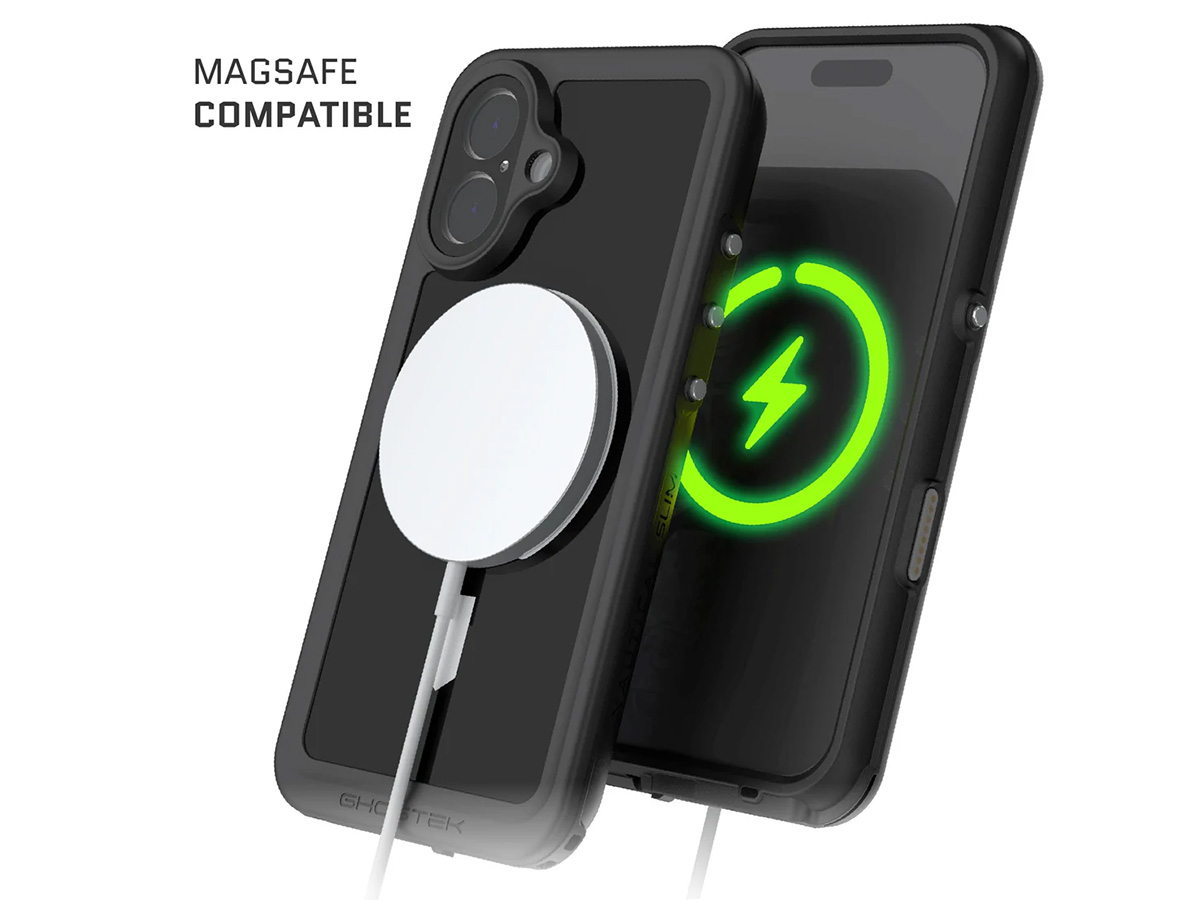 Ghostek Waterdicht iPhone 17 hoesje Nautical Slim Zwart IP68