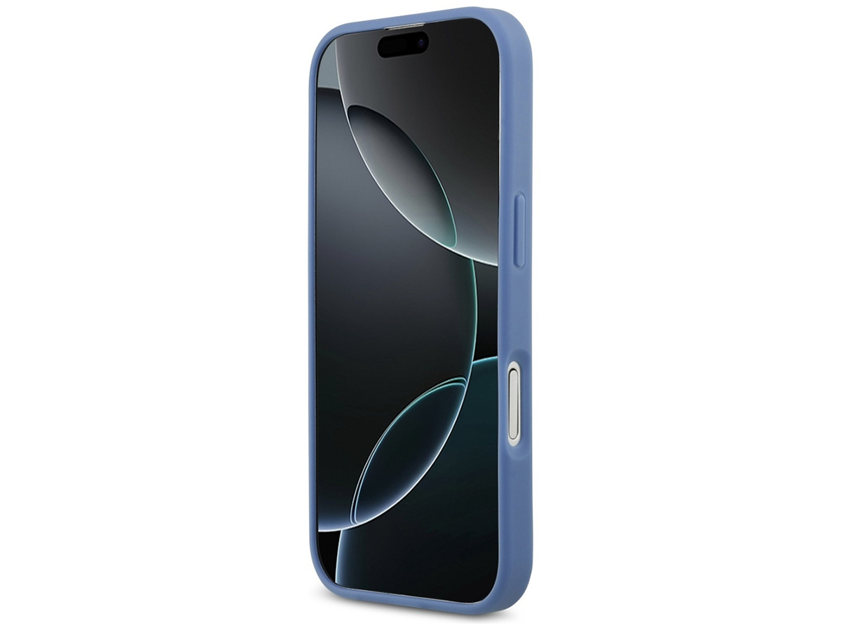 Guess Big 4G Monogram MagSafe Case Blauw - iPhone 17 hoesje