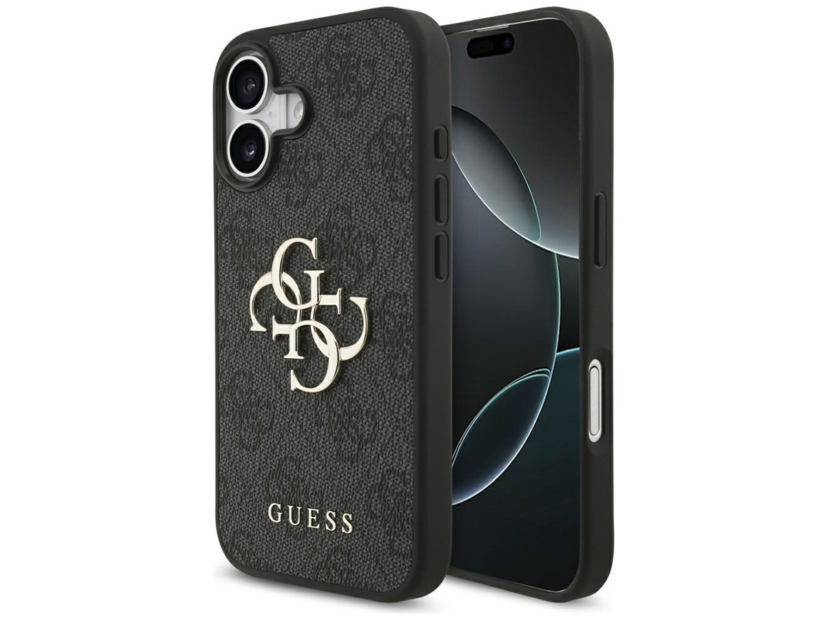 Guess Big 4G Monogram MagSafe Case Grijs - iPhone 17 hoesje