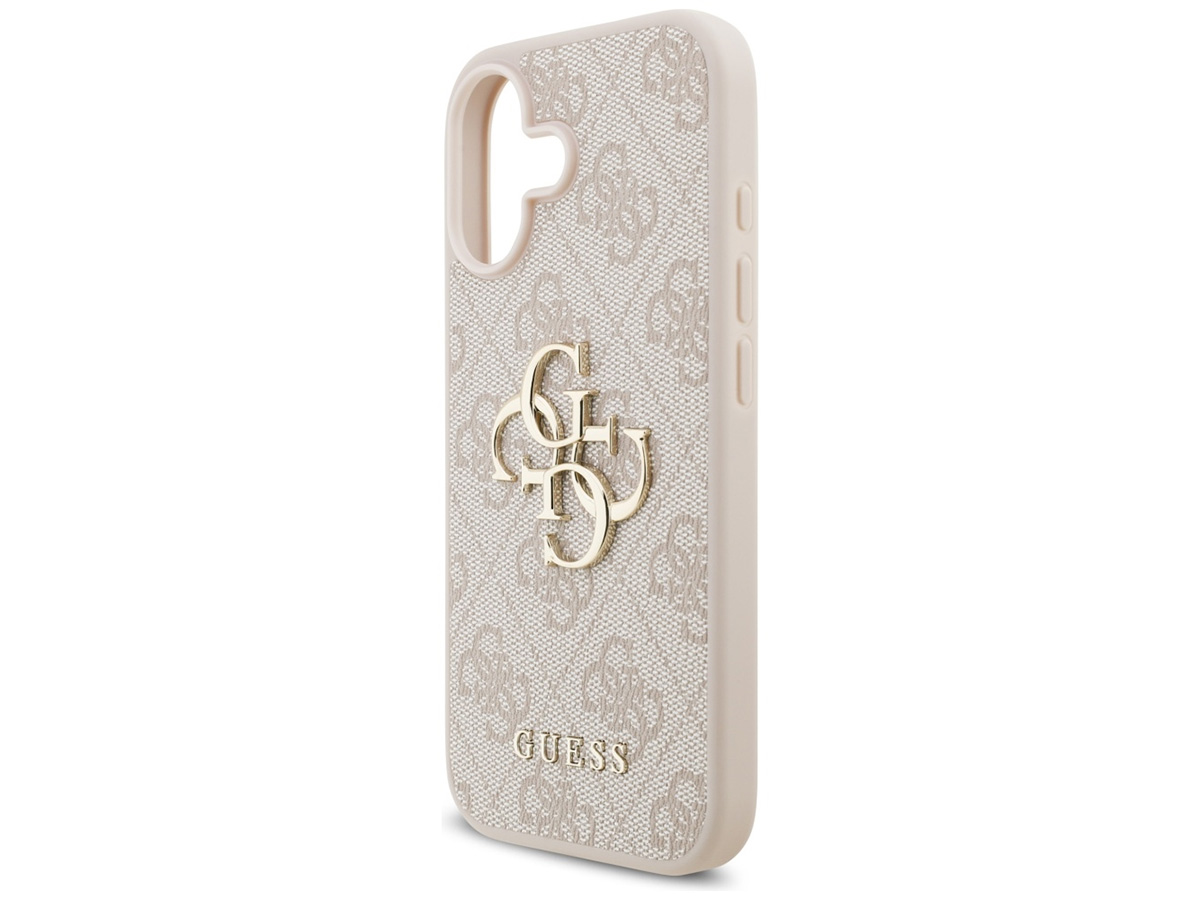 Guess Big 4G Monogram MagSafe Case Roze - iPhone 17 hoesje
