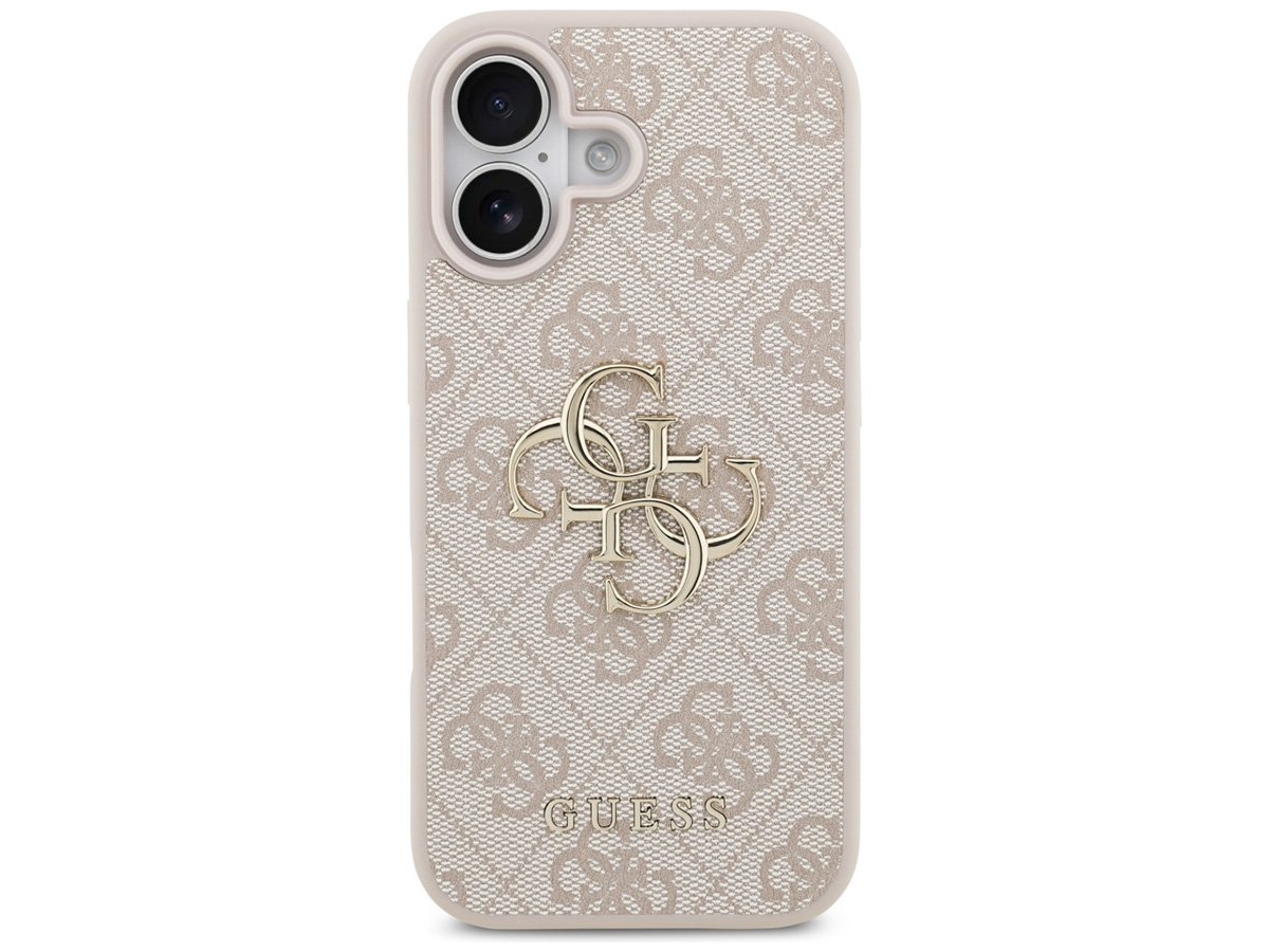 Guess Big 4G Monogram MagSafe Case Roze - iPhone 17 hoesje