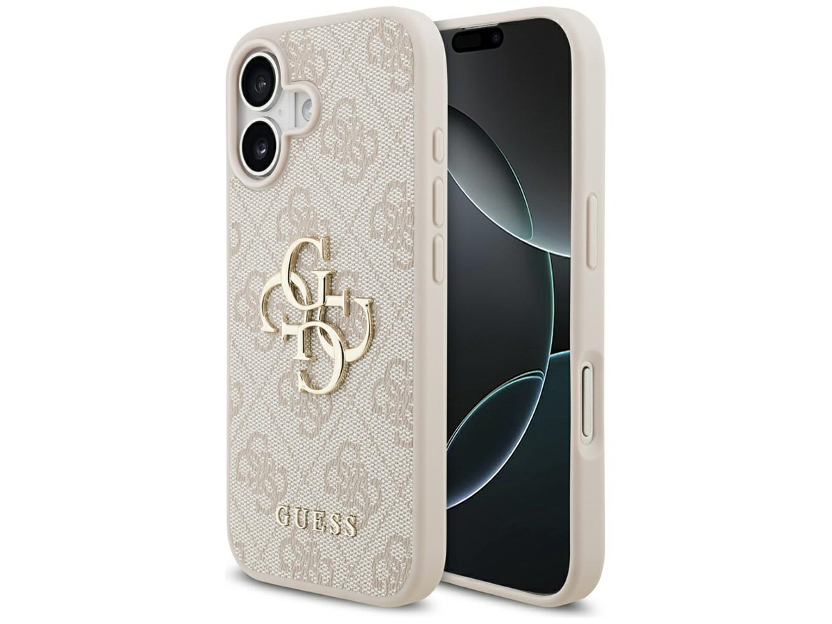 Guess Big 4G Monogram MagSafe Case Roze - iPhone 17 hoesje