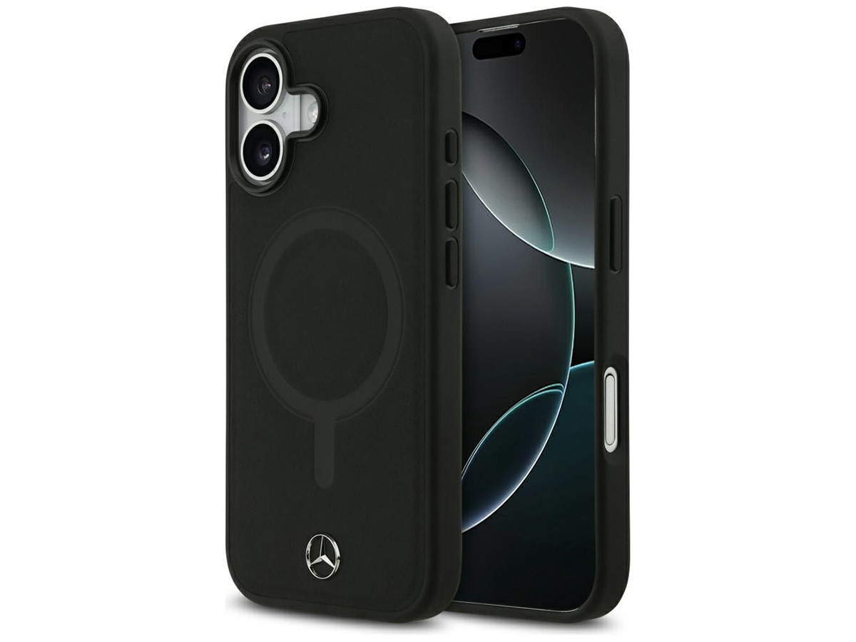Mercedes-Benz Smooth Leather MagSafe Case - iPhone 17 hoesje