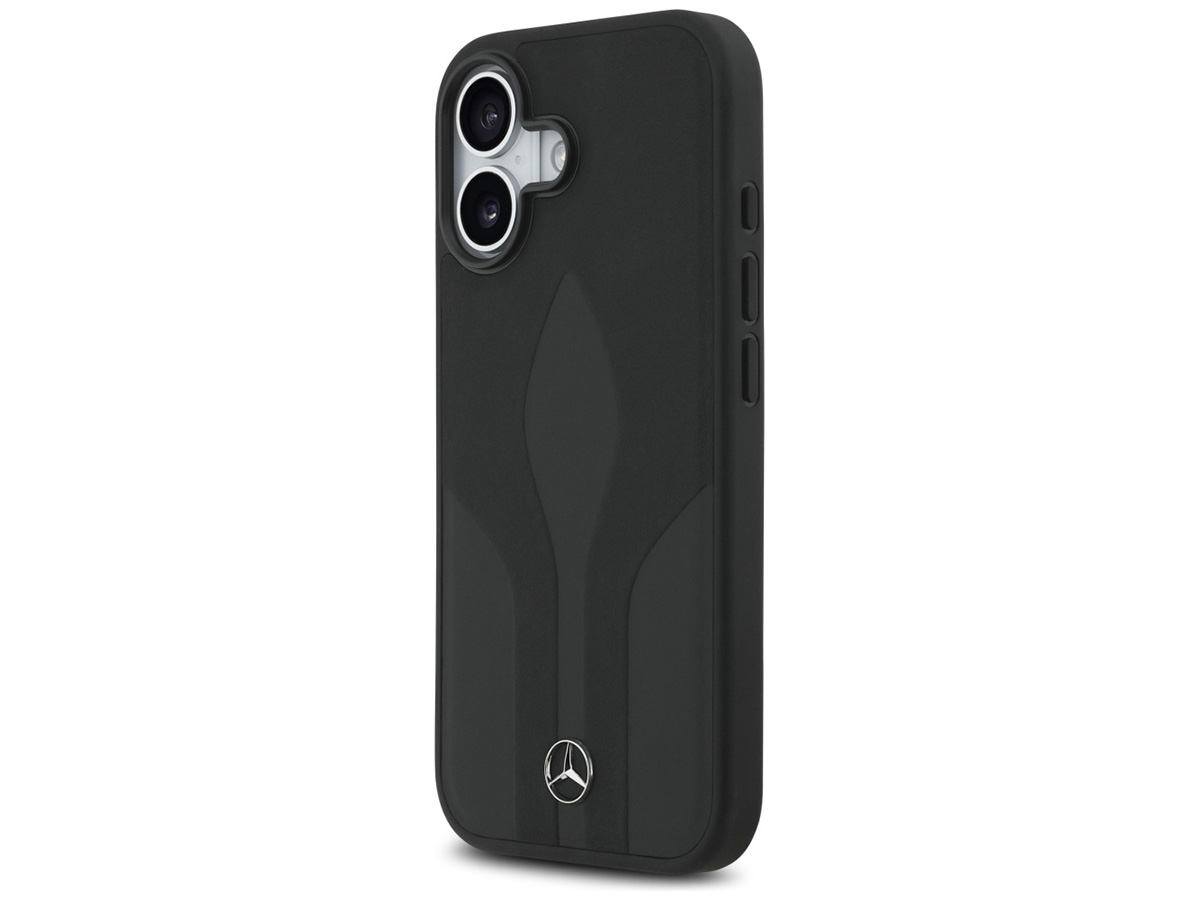 Mercedes-Benz iPhone 17 hoesje - The Move Leather Case met MagSafe