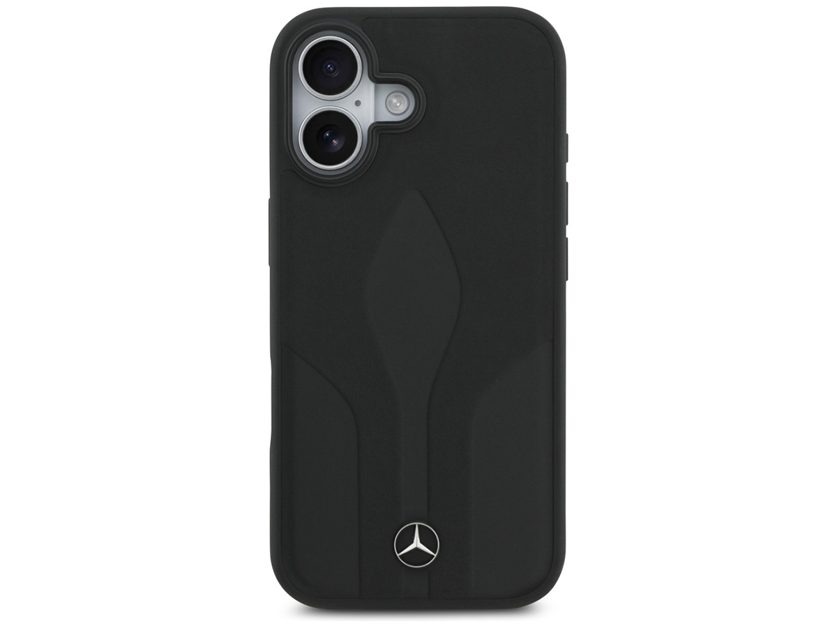 Mercedes-Benz iPhone 17 hoesje - The Move Leather Case met MagSafe