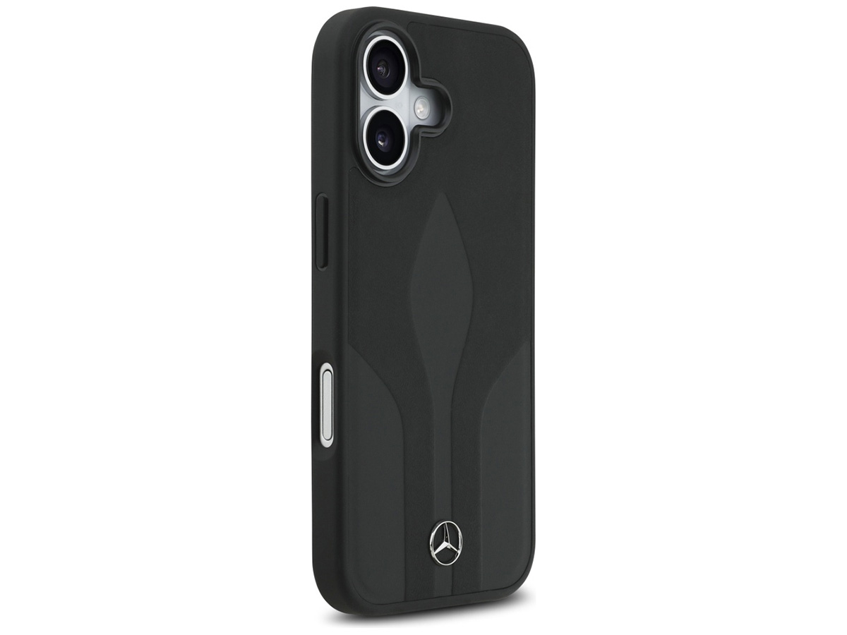 Mercedes-Benz iPhone 17 hoesje - The Move Leather Case met MagSafe