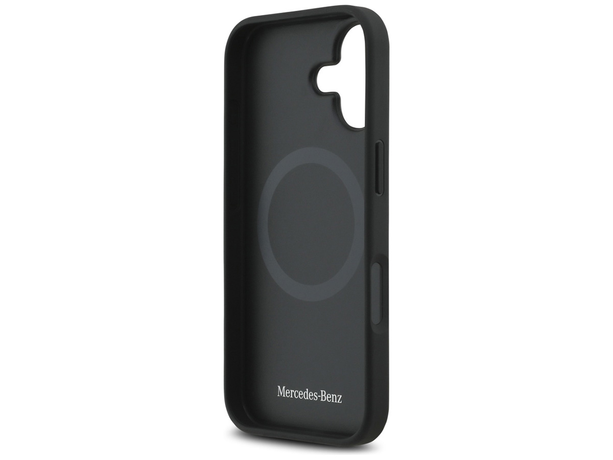 Mercedes-Benz iPhone 17 hoesje - The Move Leather Case met MagSafe