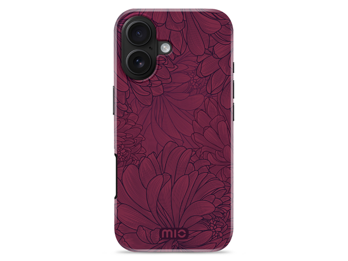 MIO Berry Blooms Magsafe Case - iPhone 17 Hoesje met Valbescherming
