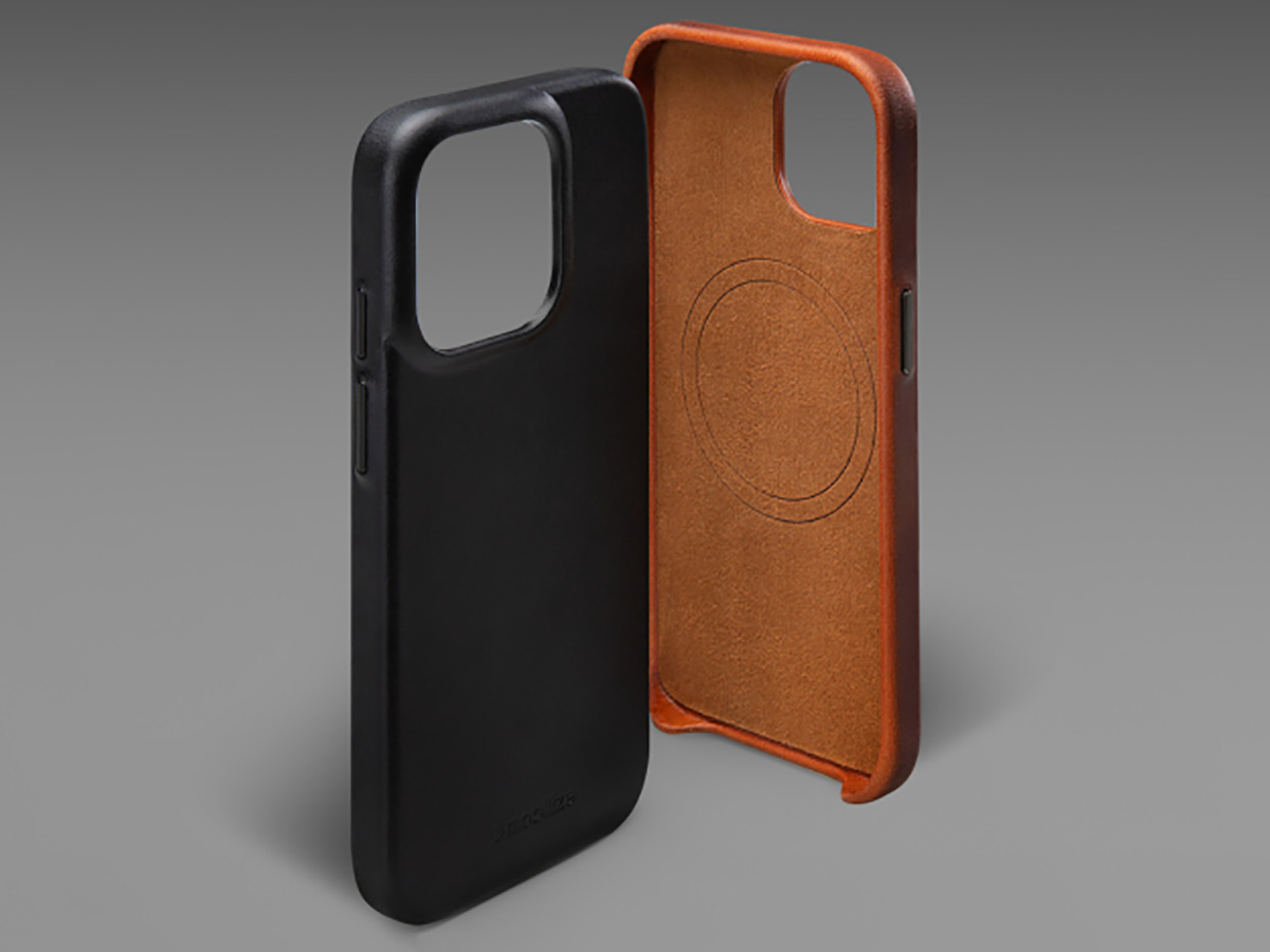 Mobilize MagSafe Leather Case Burned Cognac - iPhone 17 hoesje