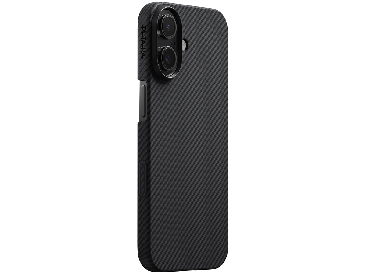 Pitaka Ultra Slim iPhone 17 hoesje - Carbon Fiber MagSafe Back Case 1mm Dun