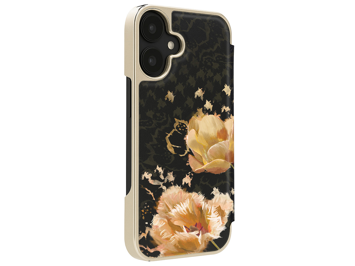 Ted Baker Tulip Orange Mirror Folio Case - iPhone 17 Hoesje