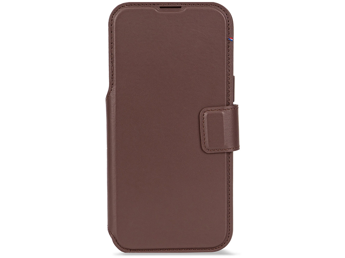Decoded Leather Detachable Wallet Case Bruin - iPhone 17 Pro hoesje