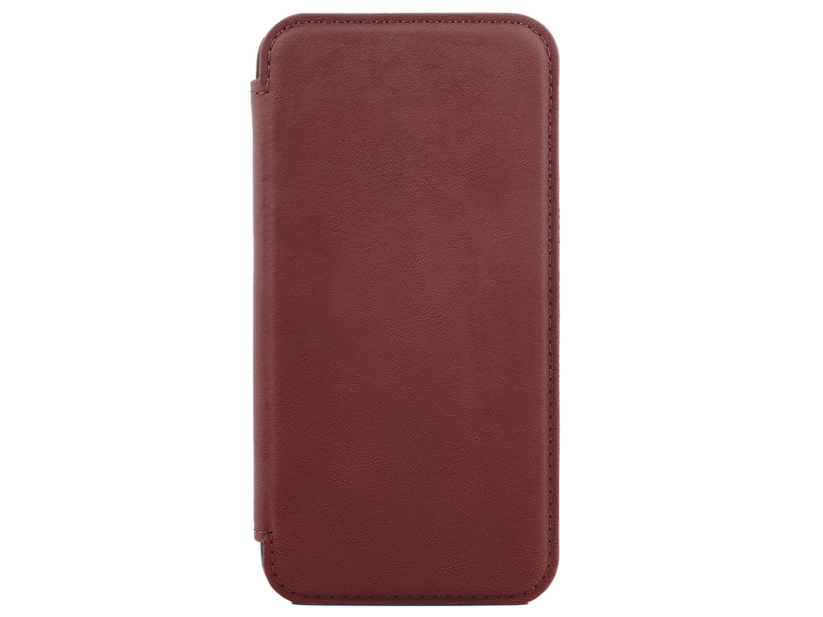 Greenwich Blake Leather Folio Fireglow Red - iPhone 17 Pro Hoesje