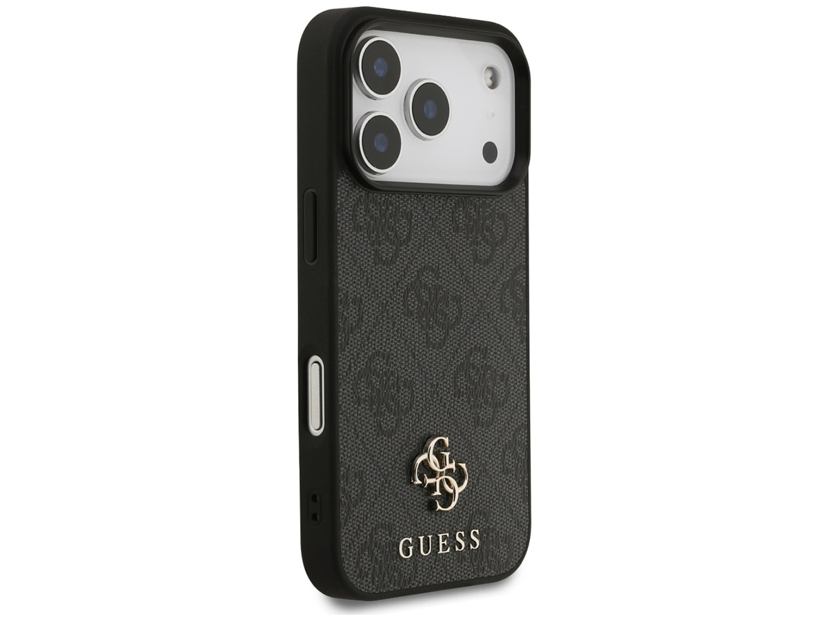 Guess 4G Monogram MagSafe Case Grijs - iPhone 17 Pro hoesje