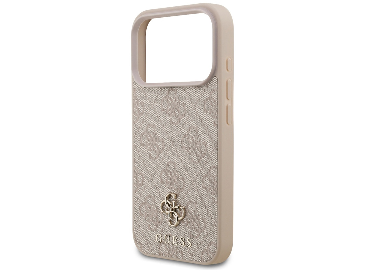 Guess 4G Monogram MagSafe Case Roze - iPhone 17 Pro hoesje