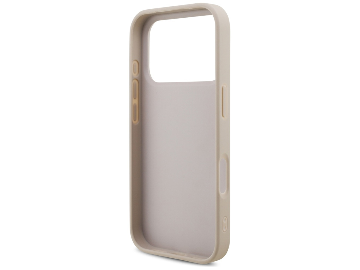 Guess Big 4G Monogram iPhone 17 Pro hoesje MagSafe Case Roze